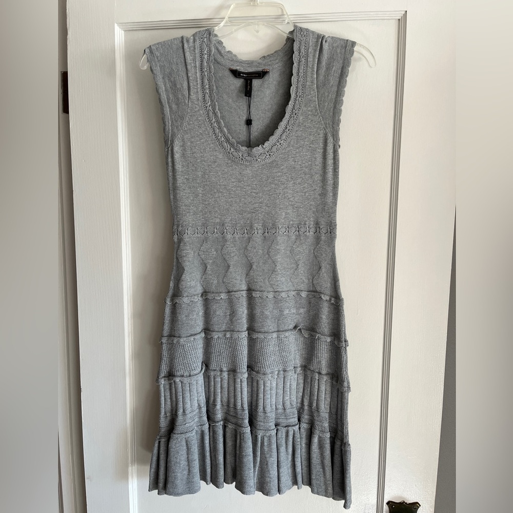 Vintage BCBGMaxAzria silk/cotton knit dress NWT